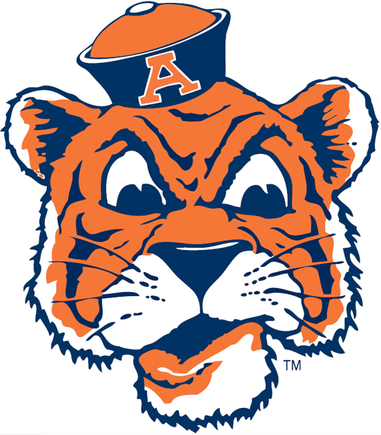 Auburn Tigers 1957-1970 Primary Logo iron on transfers for T-shirts
